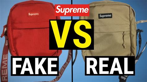 supreme shoulder bag 18ss real vs fake|genuine supreme box logo.